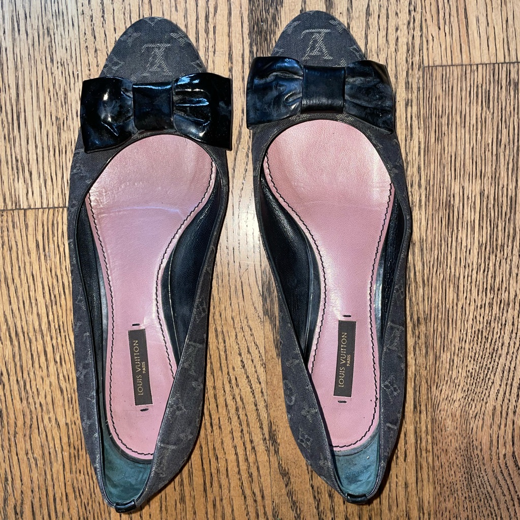 Louis Vuitton 371/2 Monogram Denim With Bows